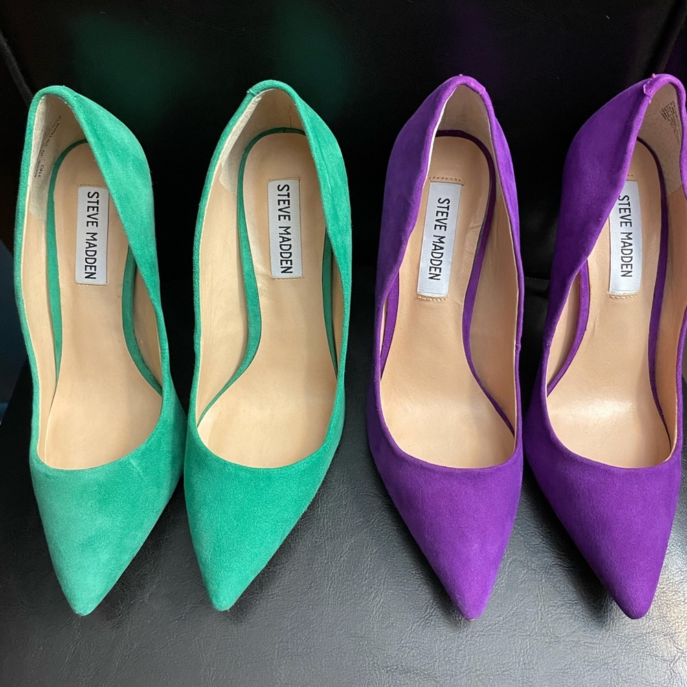 Steve Madden Daisie heels (Purple)